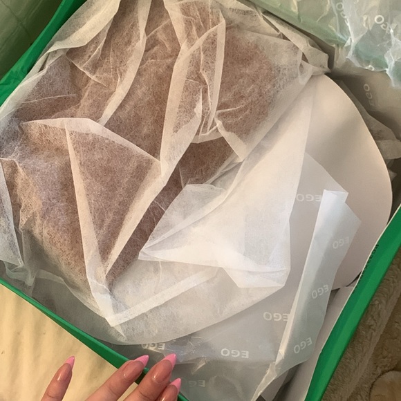 NWT EGO Gaia western style boots in brown croc - Picture 5 of 6